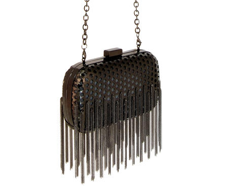 Fringe evening bag store