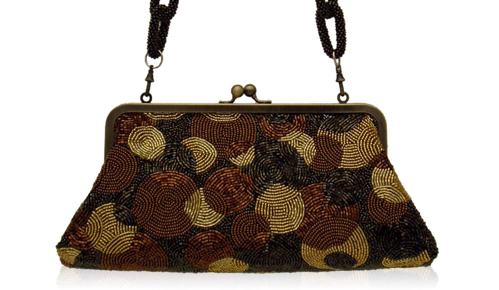 Inge 2024 Christopher Vintage Dark Bronze Clutch